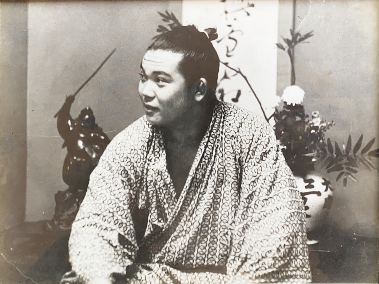 米村天心の力士時代の写真